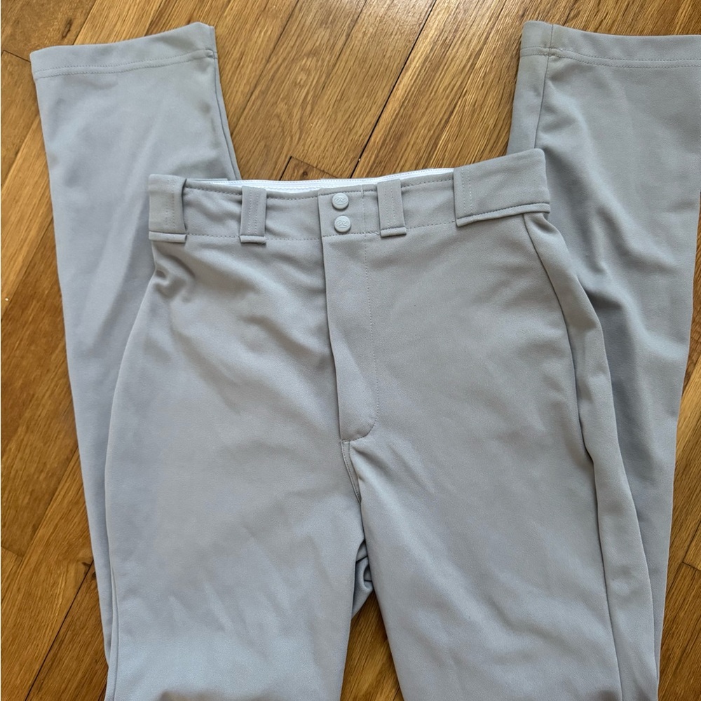 Bundle of men’s gray baseball pants - size small - Picture 5 of 9